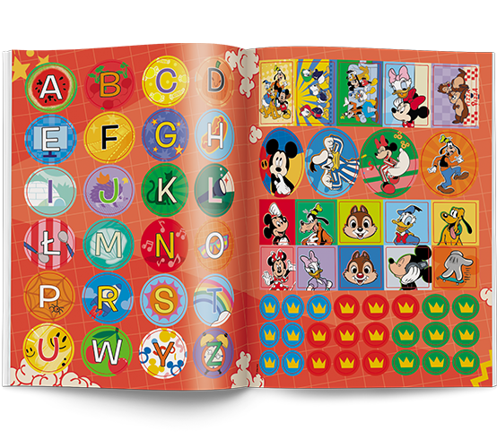 5600 Disney Uczy Miki Kaligrafia Praca zbiorowa