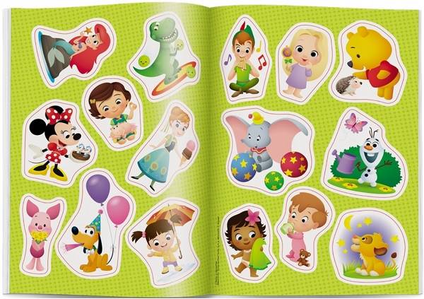 8664 Disney Maluch Kolorowanka z naklejkami Praca Zbiorowa 