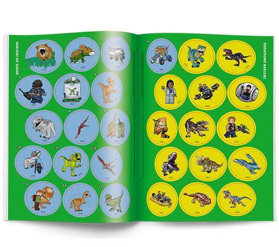 9623 Lego Jurassic World Kolorowanka z naklejkami Praca Zbiorowa 