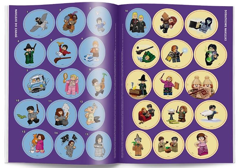 9678 Lego Harry Potter Kolorowanka z naklejkami Praca Zbiorowa 
