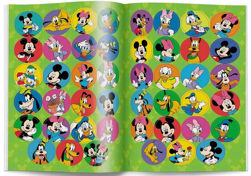 0636 Disney Myszka Miki kolorowanka według kodu Praca zbiorowa