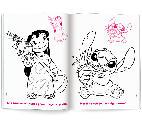 1312 Disney Stitch Kolorowanka z naklejkami Praca zbiorowa