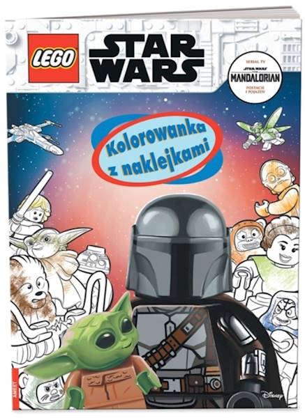 1671 Lego Star Wars Kolorowanka z naklejkami Praca zbiorowa 