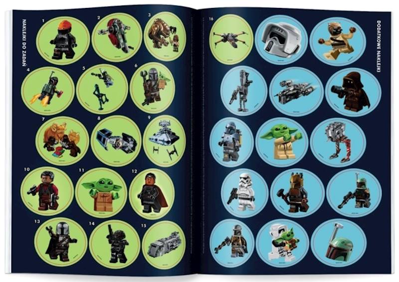 1671 Lego Star Wars Kolorowanka z naklejkami Praca zbiorowa 