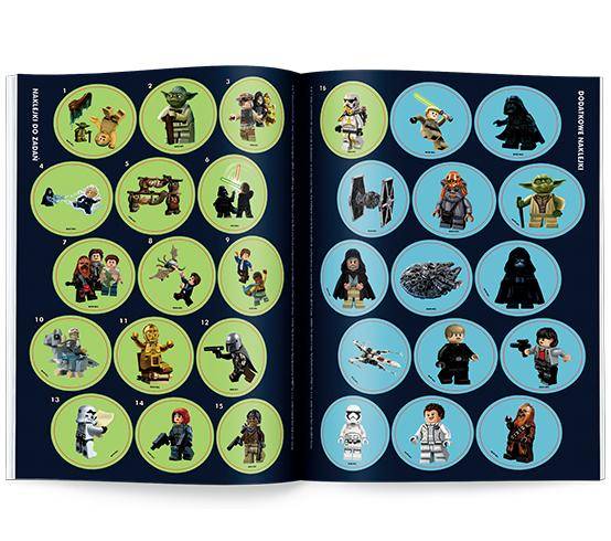 4474 Lego Star Wars Kolorowanka z naklejkami Praca Zbiorowa  