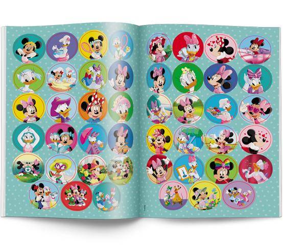 4948 Disney Minnie kolorowanka według kodu Praca zbiorowa