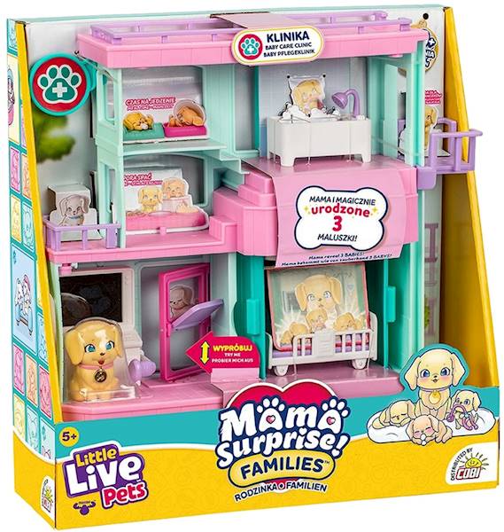 0566 Zestaw Little Live Pets Mama Surprise! Rodzinka-Klinika Cobi