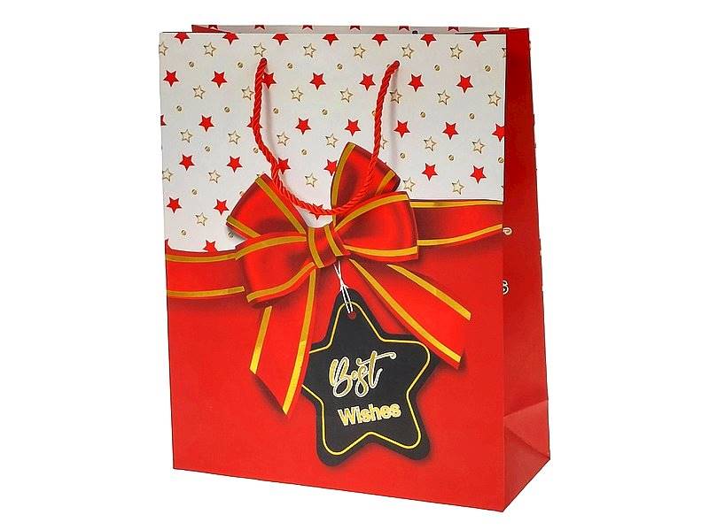 4537 TORBA TOREBKA PREZENTOWA 32 x 26 x 10cm