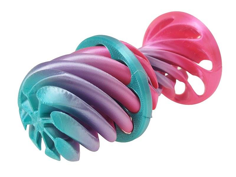 1480 Układanka sensoryczna spiralna 3D edukacyjna zabawka manipulacyjna