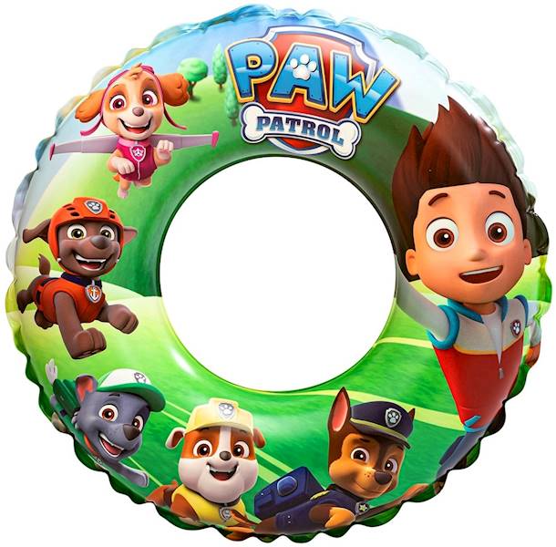 2466 Dmuchane kółko do pływania Psi Patrol koło dla dzieci  56cm 