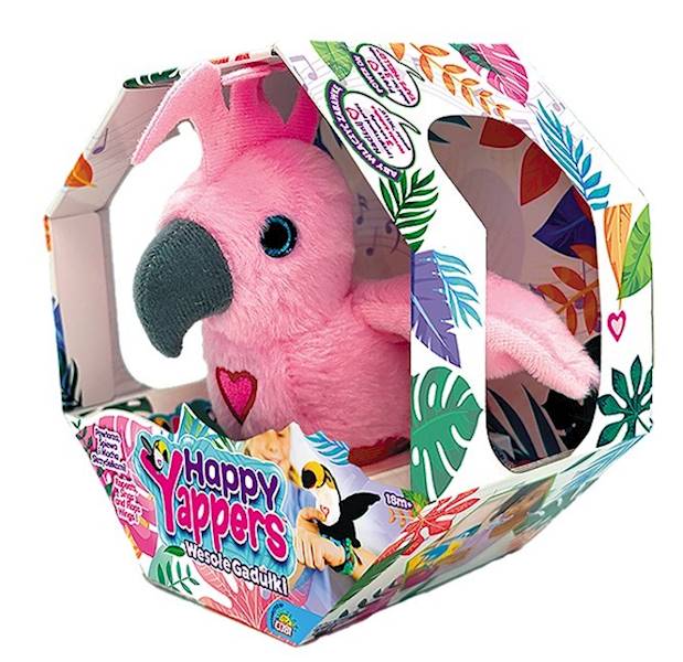 0948 Cobi Maskotka interaktywna Happy Yappers Wesołe gadułki - Kakadu