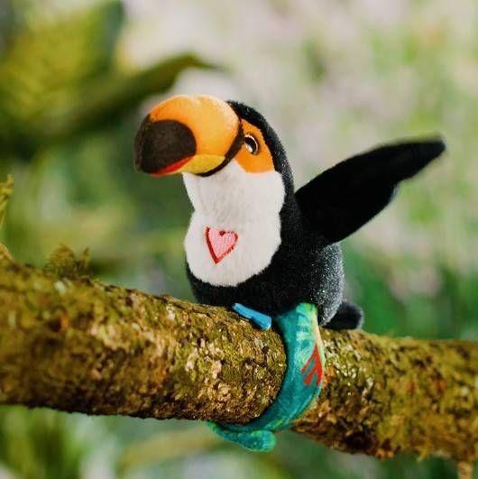 0900 Cobi Maskotka interaktywna Happy Yappers Wesołe gadułki - Tukan