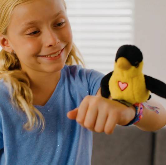 0955 Cobi Maskotka interaktywna Happy Yappers Wesołe gadułki - Wilga