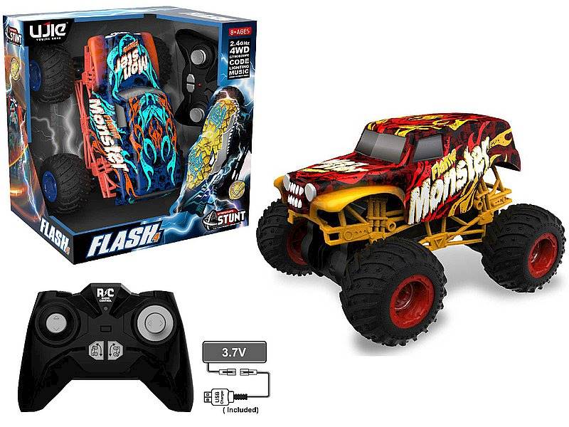 5980 Auto RC Monster Truck Zdalnie Sterowane Akumulator Pilot Dla Dzieci