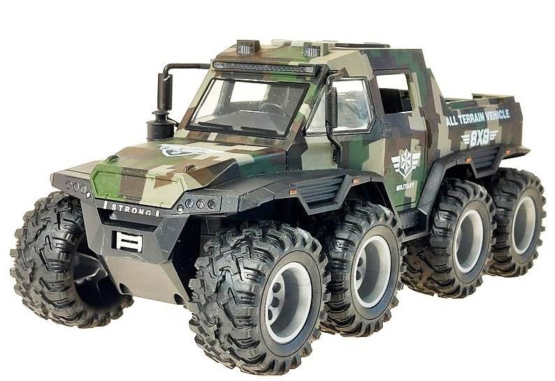 3200 Wojskowy Pojazd Terenowy Auto Militarne Światło Dźwięk 