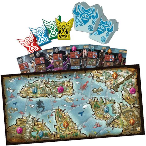 7436 Gra planszowa Epiccy Wikingowie Ragnarok Galakta 