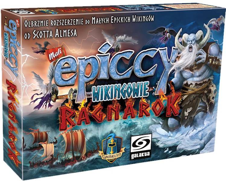 7436 Gra planszowa Epiccy Wikingowie Ragnarok Galakta 