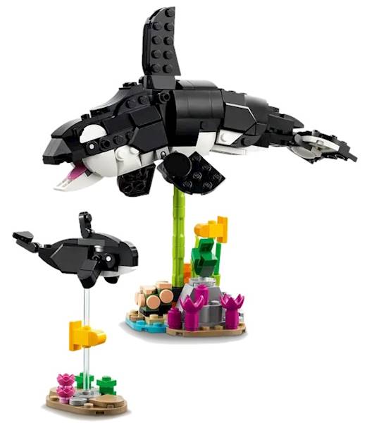 31165 Klocki Lego Creator 3w1 Dzikie zwierzęta: rodzina pand 626 elementów 