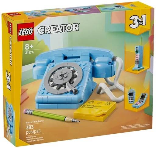 31174 Klocki Lego Creator Telefon w stylu Retro 383 elementy 