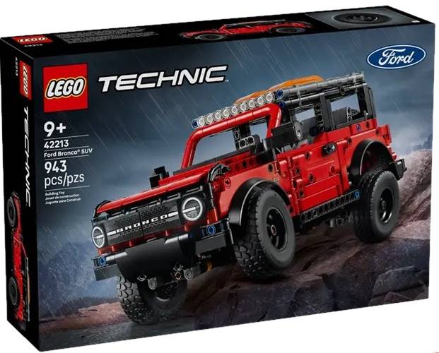 42213 Klocki Lego Technic SUV Ford Bronco 943 elementy 