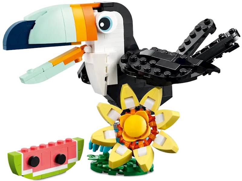 31173 Klocki Lego Creator Dzikie zwierzęta Tropikalny tukan 225 elementy 