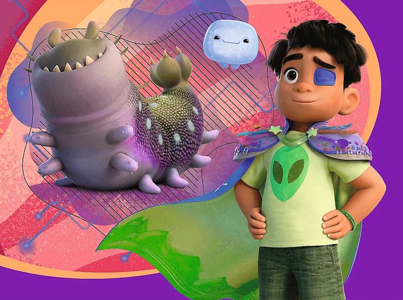 3207 Trefl puzzle 30 elementów Elio Poznaj Elio układanka