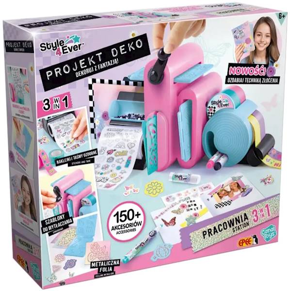 4774 Zestaw kreatywny Projekt Deko – Zestaw „Pracownia 3w1” Nowa wersja