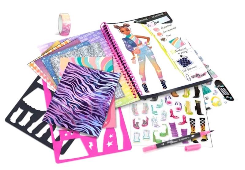 4743 Zestaw kreatywny Projekt moda Portfolio