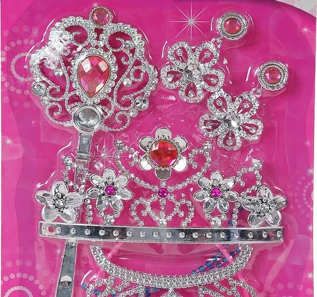 6487 Zestaw piękności dla małej księżniczki biżuteria