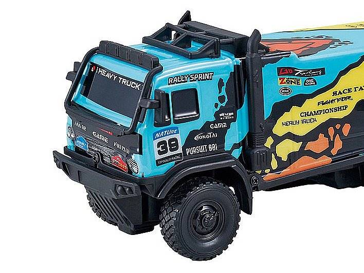 3897 Ciężarówka Wyścigowa – Duży Samochód Rajdowy Auto Zabawka dla Dzieci