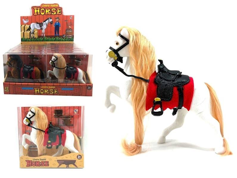 5379 Zabawka Koń Dla Dzieci z Akcesoriami Figurka Konia