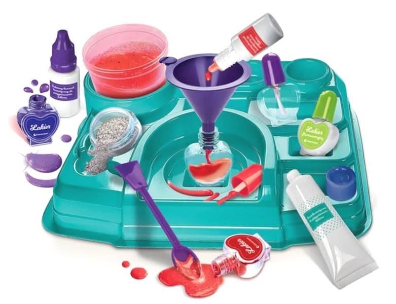 50890 Clementoni Kolorowe Lakiery Naukowa zabawa