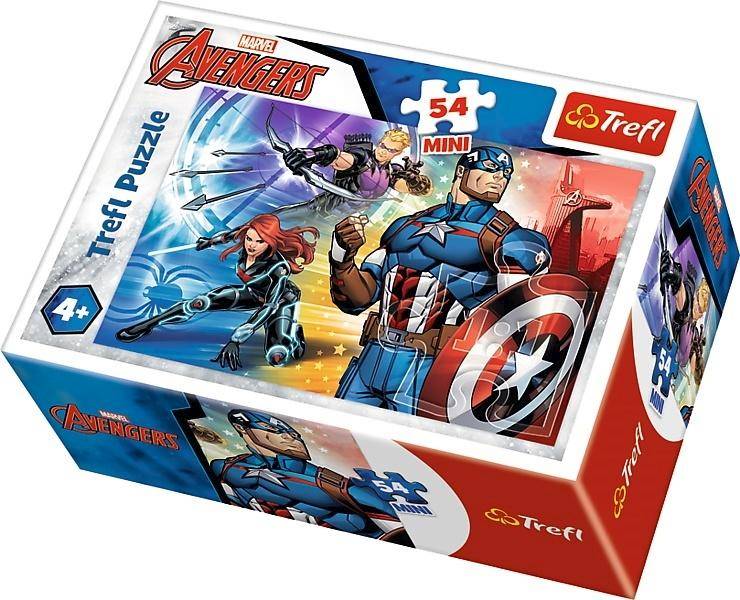 6146 Puzzle mini 54 elementy Bohaterowie The Avengers Trefl