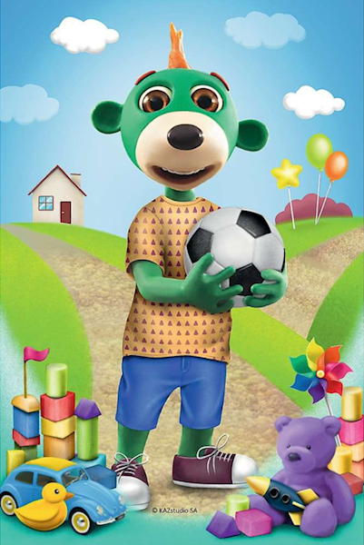 7525 Puzzle mini 54 elementy Wesoło Świat Treflików Trefliki Trefl