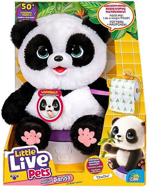 1044 Little Live Pets Interaktywna Moja Panda ChuChu 