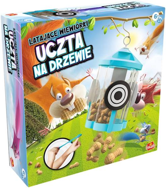 4845 Gra zręcznościowa Latające Wiewiórki Uczta na drzewie Goliath
