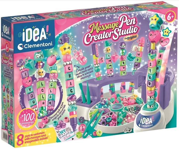 18211 Kreatywny zestaw Clementoni Idea Fabryka długopisów z wiadomością