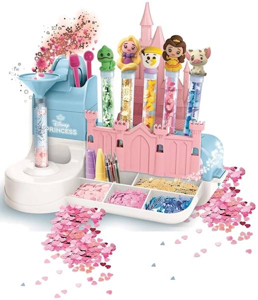 18210 Kreatywny zestaw Clementoni Idea Fabryka długopisów Księżniczki Disney 