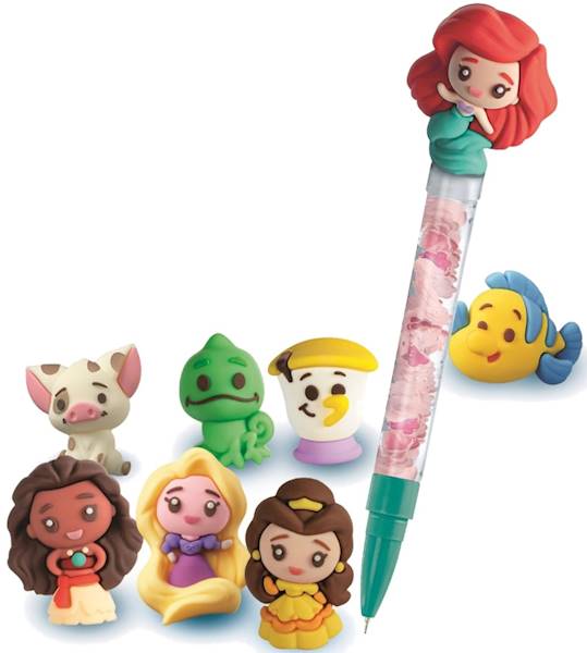 18210 Kreatywny zestaw Clementoni Idea Fabryka długopisów Księżniczki Disney 