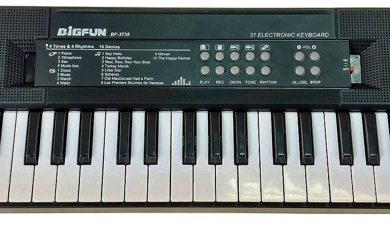8498 Organki elektroniczne dla dzieci 37 klawiszy mikrofon USB keyboard