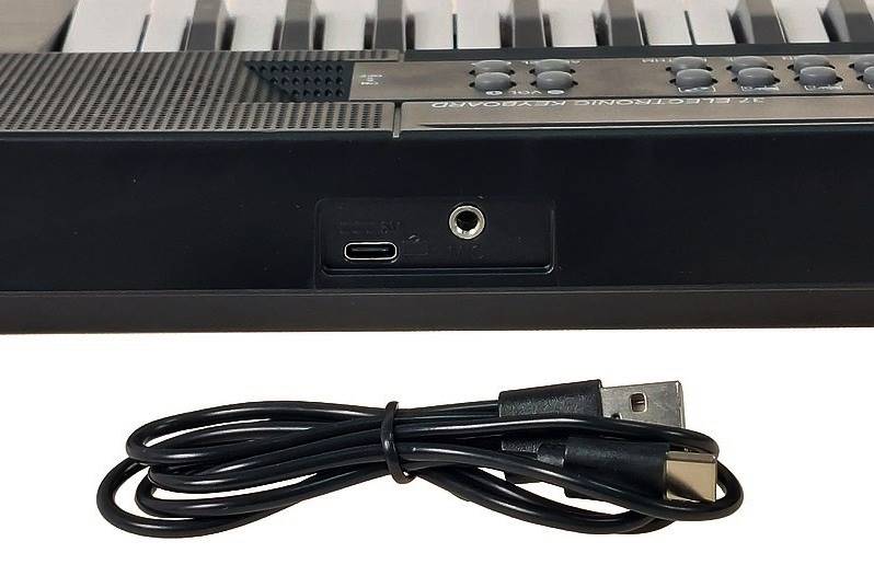 8498 Organki elektroniczne dla dzieci 37 klawiszy mikrofon USB keyboard
