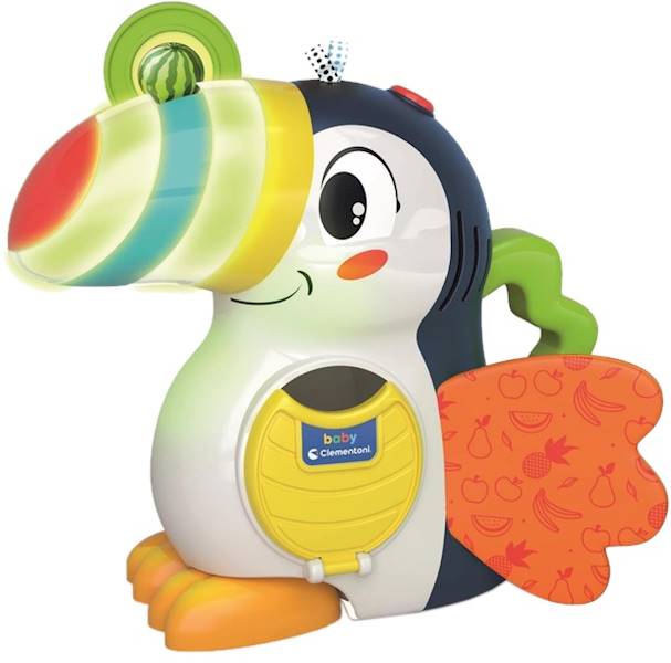 50393 Clementoni Interaktywny Tukan Adrian owoce i kolory