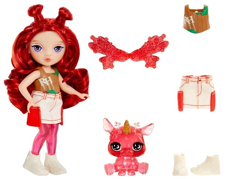 3381 Lalka Rainbow High Littles Dolls Siostra Mini Fantasty Apple 