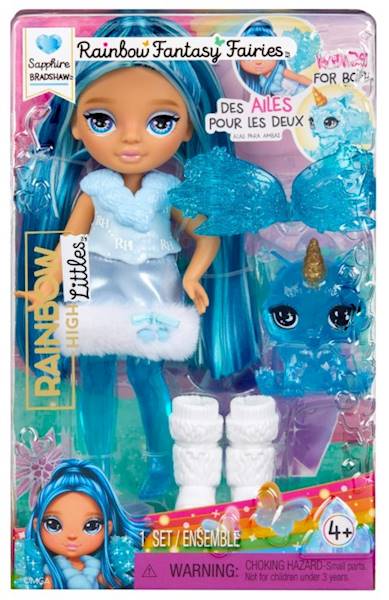 3428 Lalka Rainbow High Littles Dolls Siostra Mini Fantasty Sapphire 