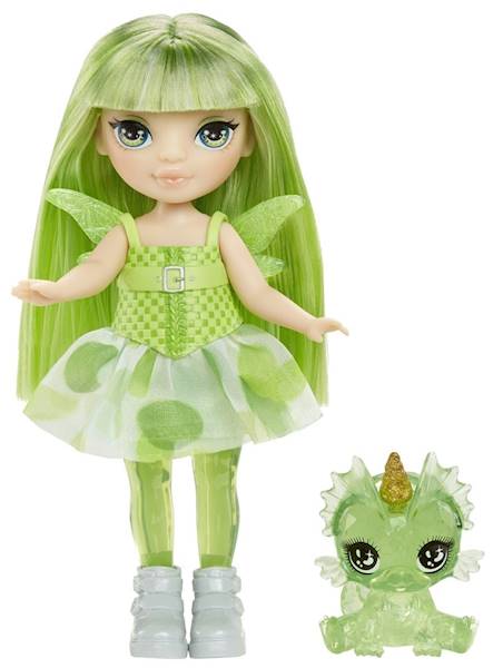3404 Lalka Rainbow High Littles Dolls Siostra Mini Fantasty Emerald