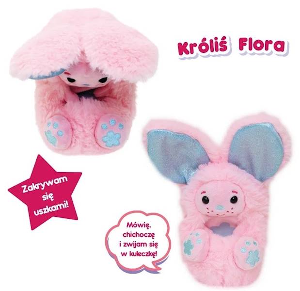 0073 Maskotka interaktywna Kulisie Króliczek Flora Epee 0073