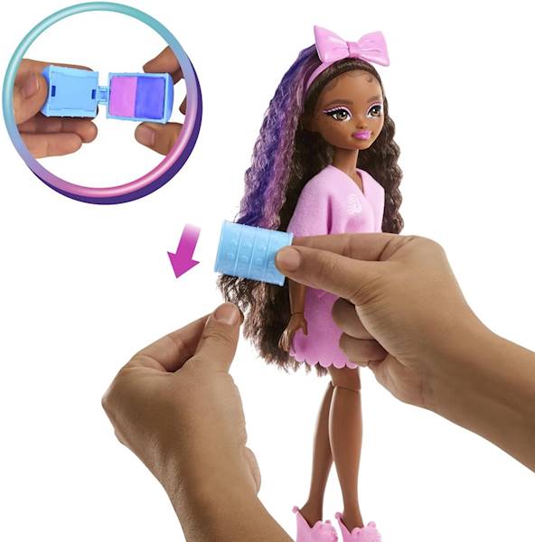 3297 Barbie Dream Besties lalka Brooklyn z akcesoriami Wyszykuj się ze mną