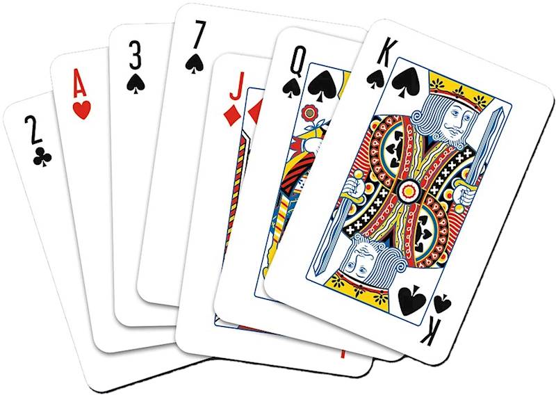 9185 Gra karciana Kanasta 2 x 55 kart do gry Trefl 