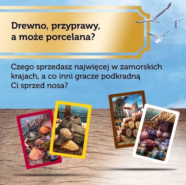 5996 Gra rodzinna Kupcy i Żeglarze karciana Trefl