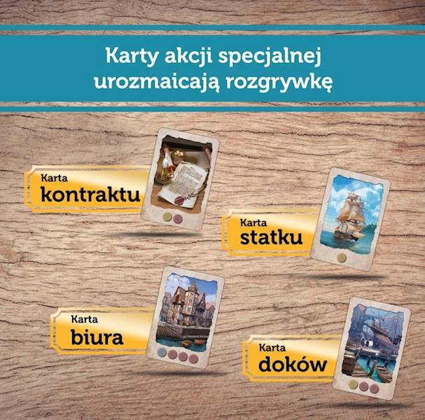 5996 Gra rodzinna Kupcy i Żeglarze karciana Trefl